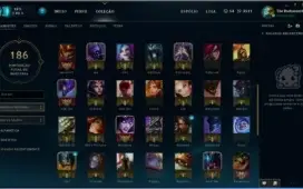 Conta LVL 30 50 Skins 82 Champs 96 Icones OURO 5