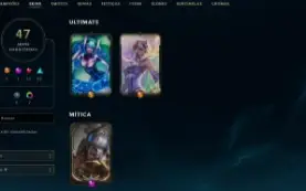 Conta League of Legends Full Acesso - 64 Champs e 47 Skins