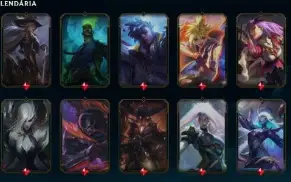 Conta League of Legends Full Acesso - 64 Champs e 47 Skins