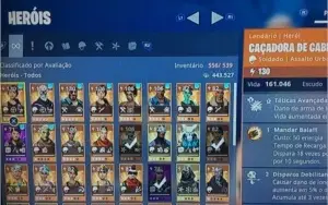 Conta Fortnite com SoM + 7k de vBucks + Skins