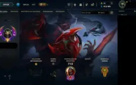 Conta de lol com várias skins exclusivas
