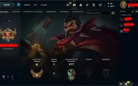 CONTA LEAGUE OF LEGENDS