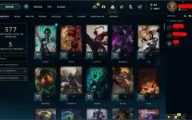 CONTA LEAGUE OF LEGENDS