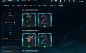 CONTA LEAGUE OF LEGENDS