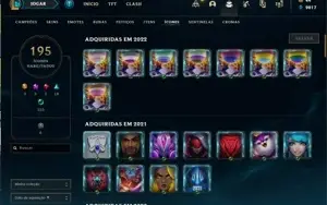 CONTA LEAGUE OF LEGENDS