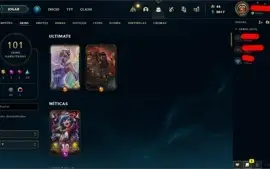 CONTA LEAGUE OF LEGENDS