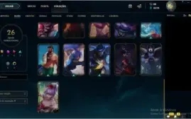 CONTA DIAMANTE 5  BARATO PRA VENDER LOGO - CHAMPS/SKINS