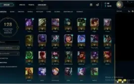 CONTA DIAMANTE 5  BARATO PRA VENDER LOGO - CHAMPS/SKINS