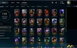 CONTA DIAMANTE 5  BARATO PRA VENDER LOGO - CHAMPS/SKINS