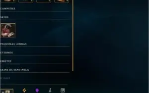 conta league of legends