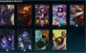CONTA LOL ICONE DE PLATINA SEASON 9 E MMR ALTO