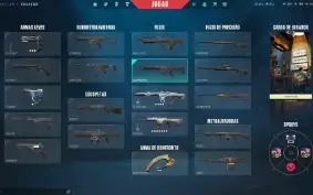 conta valorant/lol com skins