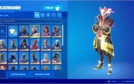Conta Fortnite Season 3 + conta epic 134 jogos