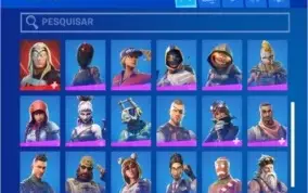 Conta Fortnite Season 3 + conta epic 134 jogos