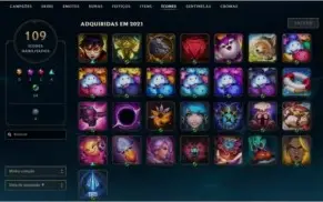 Conta LOL PLatina Smurf