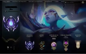 Conta League of Legends Diamante 4, 42 skins ++
