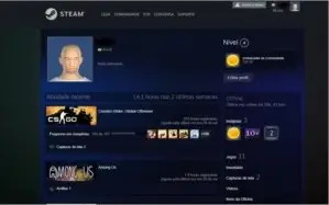 Conta steam 2 ANOS + PRIME CSGO + 203hrs DE JOGO +  AMONG US