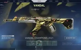 conta valorant skin champions e outras