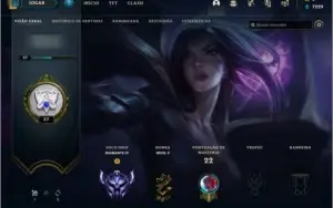CONTA LOL DIAMANTE 4 MMR ALTO (68% WR)