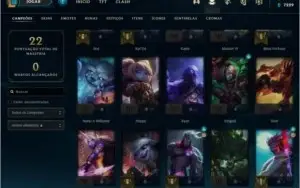 CONTA LOL DIAMANTE 4 MMR ALTO (68% WR)