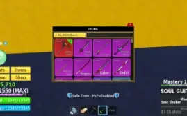 Conta BloxFruits -Lvl Máximo -Soul Guitar -Fruta Dough V2