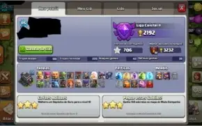 Cash Of Clans Cv 9 Quase Full Barato