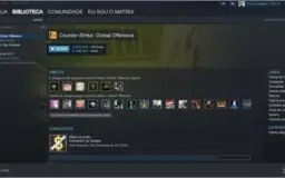 Conta Steam nível 4 com CS:GO Prime