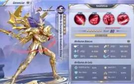 Conta Saint Seiya Awakening Servidor A16-Aquarius