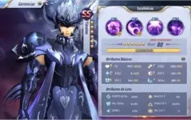 Conta Saint Seiya Awakening Servidor A16-Aquarius