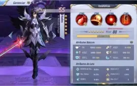 Conta Saint Seiya Awakening Servidor A16-Aquarius