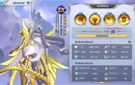 Conta Saint Seiya Awakening Servidor A16-Aquarius