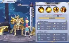 Conta Saint Seiya Awakening Servidor A16-Aquarius