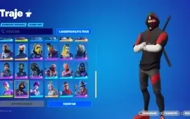 Vendo conta Fortnite com Ikonik, Travis Scott e Glow.