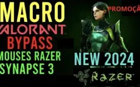 MACRO VALORANT - MOUSES RAZER (VITALICIO) - [2026/JANEIRO]