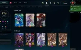Ex challenger varios emotes chall,GM,mestre, 476 skin / 4400