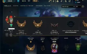 Ouro 2 com TODOS os champs e 191 Skins ( MID / JG / TOP )