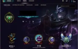 Conta Diamante no LoL