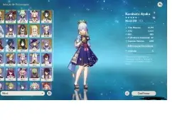 Genshin Impact Ar44 Ayaka Mona Xiao Cyno Tighnari Keqing C1