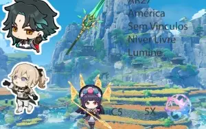 AR27 - Xiao + Jade + Jean + Yunjin C5 + 5 tiros