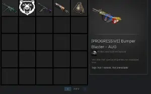 Conta Pubg [Progressive Bumper Blaster - Aug] + Cs Go Prime