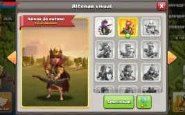 Conta clash of clans cv12 com 18k de gemas