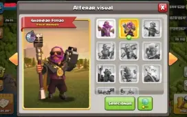 Conta clash of clans cv12 com 18k de gemas