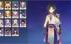 AR49, XIAO, KLEE, JEAN C1, LANÇA DE JADE E AQUILA FAVONIA