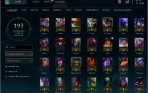 Conta Lol - UFO CORKI *SKIN RARA* - 93 Champs - 19 Skins