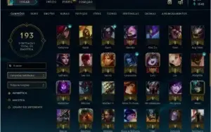 Conta Lol - UFO CORKI *SKIN RARA* - 93 Champs - 19 Skins