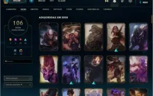 Conta lol, d4, 116 champs + skins