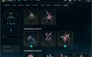 Conta lol, d4, 116 champs + skins