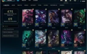 Conta lol, d4, 116 champs + skins