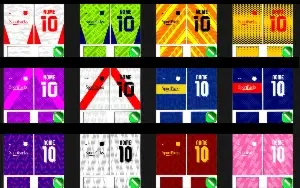 São 200 artes de Futebol + Modelagem + Mockups