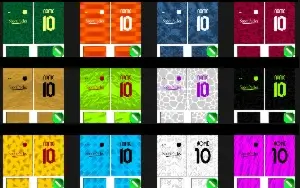 São 200 artes de Futebol + Modelagem + Mockups